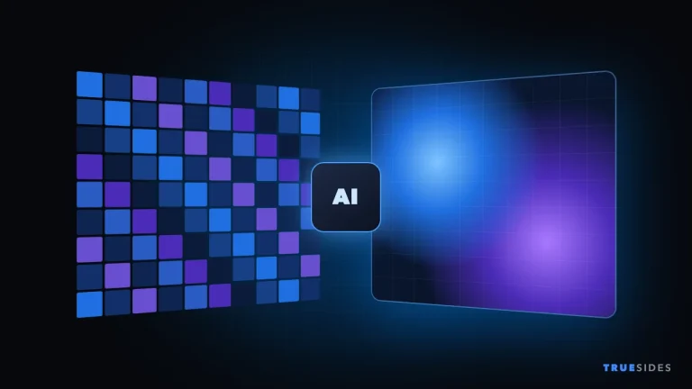 PS5 QSSR AI upscaling turning low-resolution pixels into a sharp image